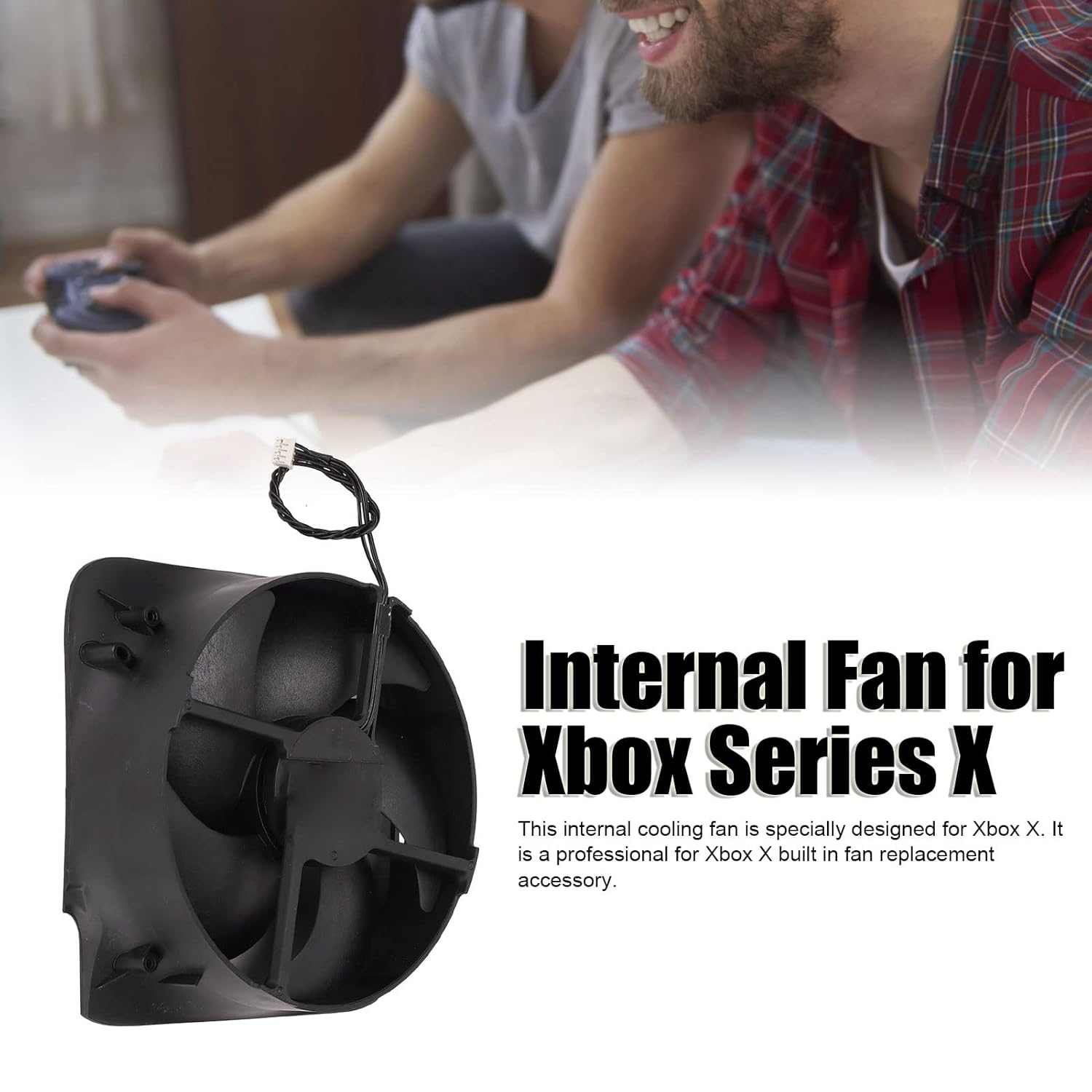 Portable Internal Cooling Fan Replacement for Next-Gen Gaming Consoles - Fast Heat Dissipation, Ultra Quiet Operation, Enhanced Cooling Performance image number 1