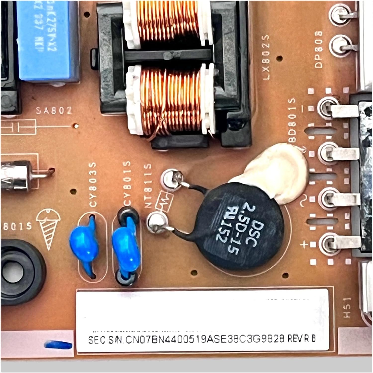 TV Power Board BN44-00519A=BN44-00519B=BN44-00519E Accessories，Compatible for Tvs UA55ES6100J Repair Parts image number 2
