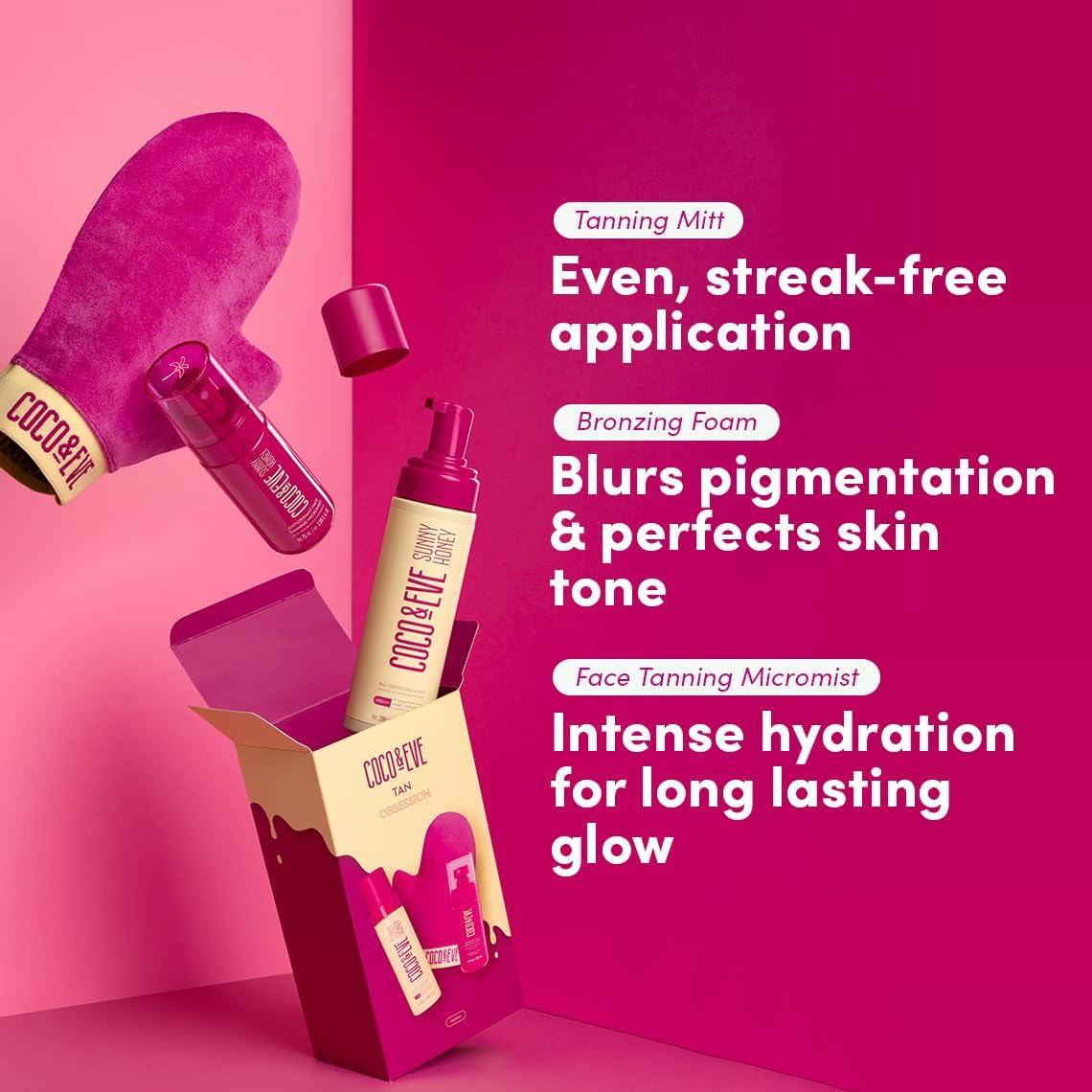 Coco & Eve Tan Obsession Set (Medium) image number 2