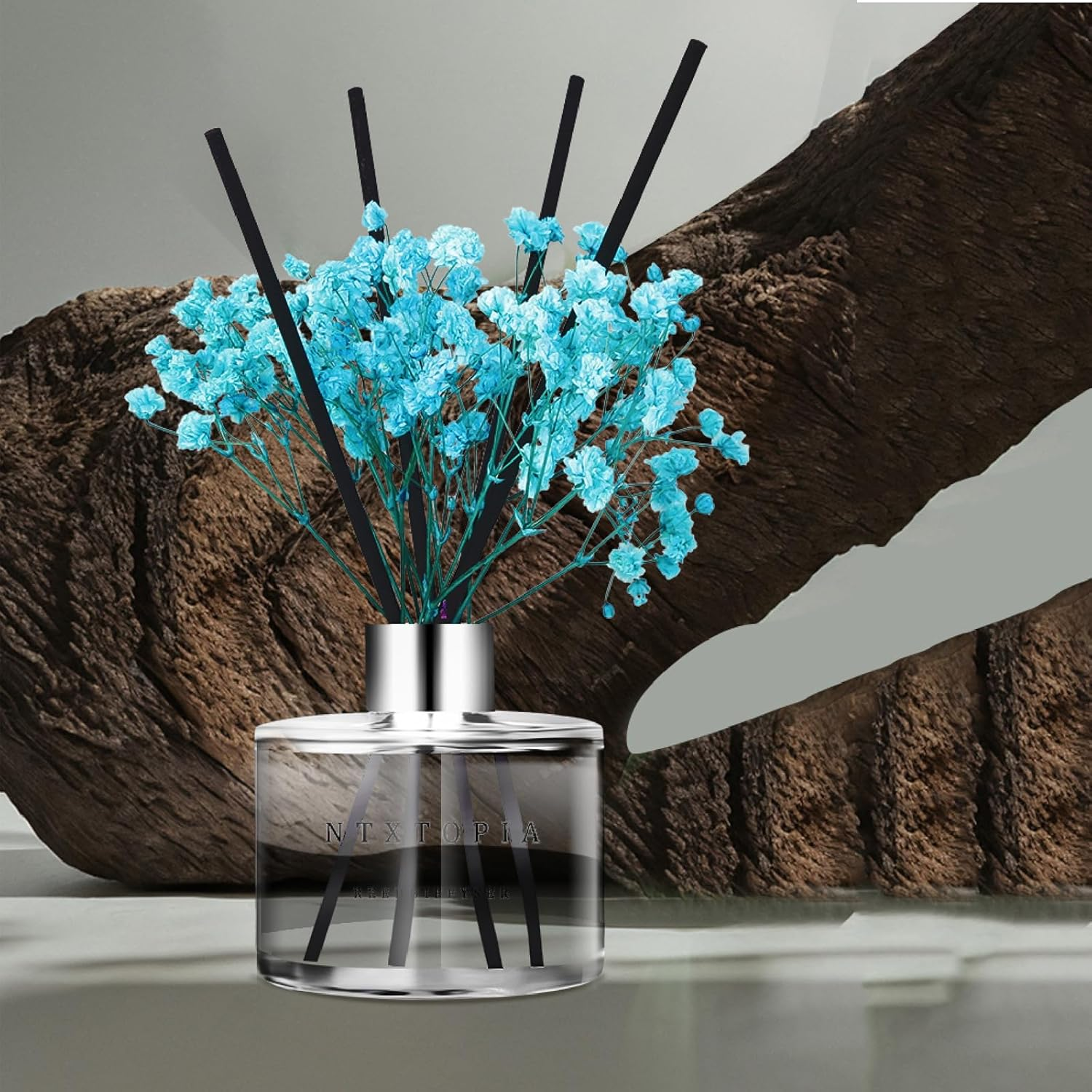 Reed Diffuser Set,6.76 Fl Oz (200 Ml)-Clean Linen Oil Diffusers,Scent Diffuser with 6 Reed Sticks,Home Fragrance Reed Diffuser for Bathroom Livingroom Shelf Decor image number 2