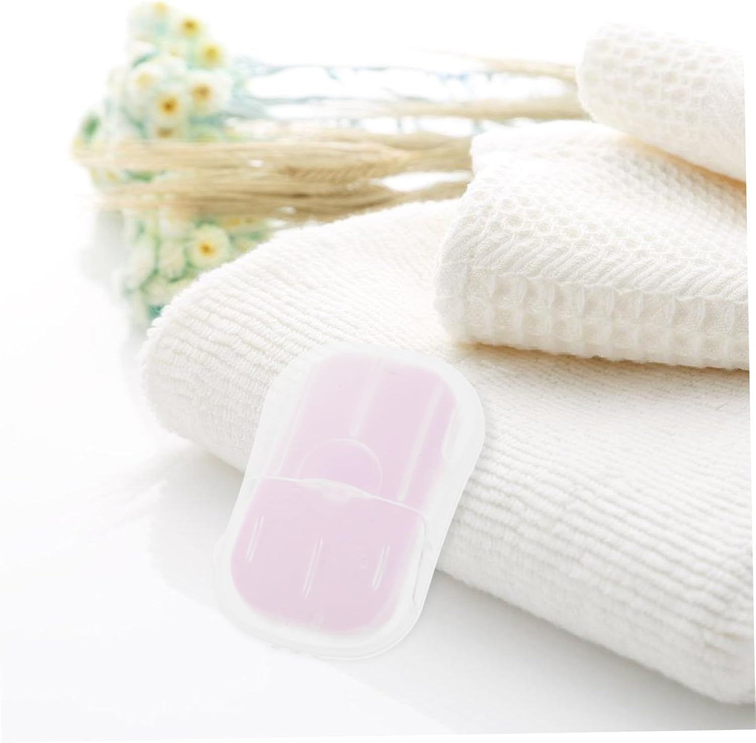 NOLITOY Portable Soap Tablets Travel Soap Slices Mini Travel Products Hiking Essentials image number 3