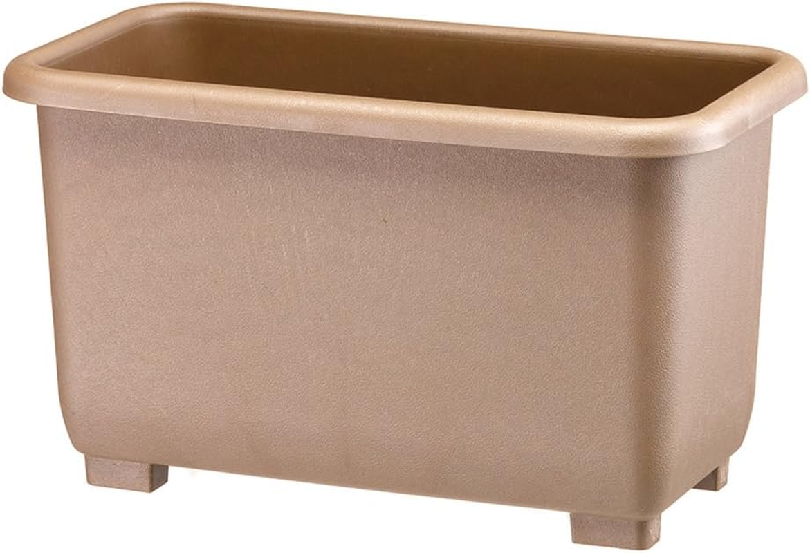 Yamato Plastic Eco & Eco Winplanter, Deep 45, 17.7 X 9.4 X 10.2 Inches (450 X 240 X 260 Mm), Eco Brown, Set of 3