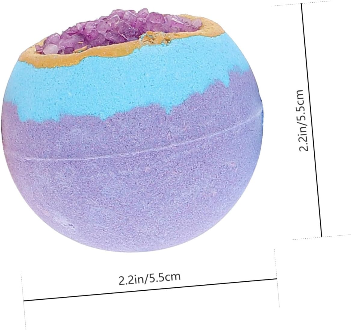 IWOWHERO 4Pcs Boys and Girls Bubble Dead Sea Bath Balls Exfoliating Moisturizing for Rejuvenating Skin image number 1