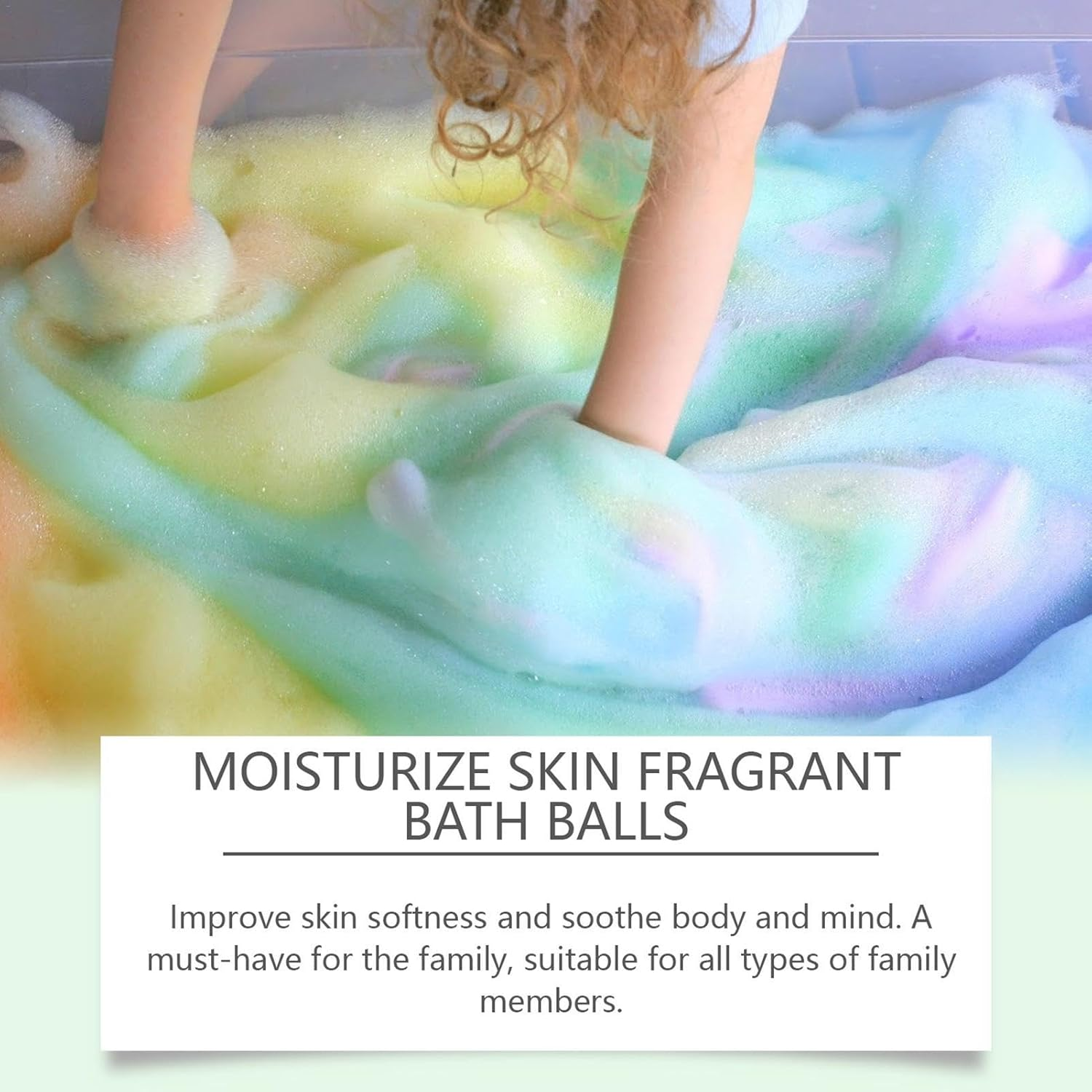 SVCEQZE Shower Ball | Small Shower Bombs,Bath Balls Bubbles, Moisturizing Bath Balls for Skin Smoothing with Long-Lasting Natural Fragrance