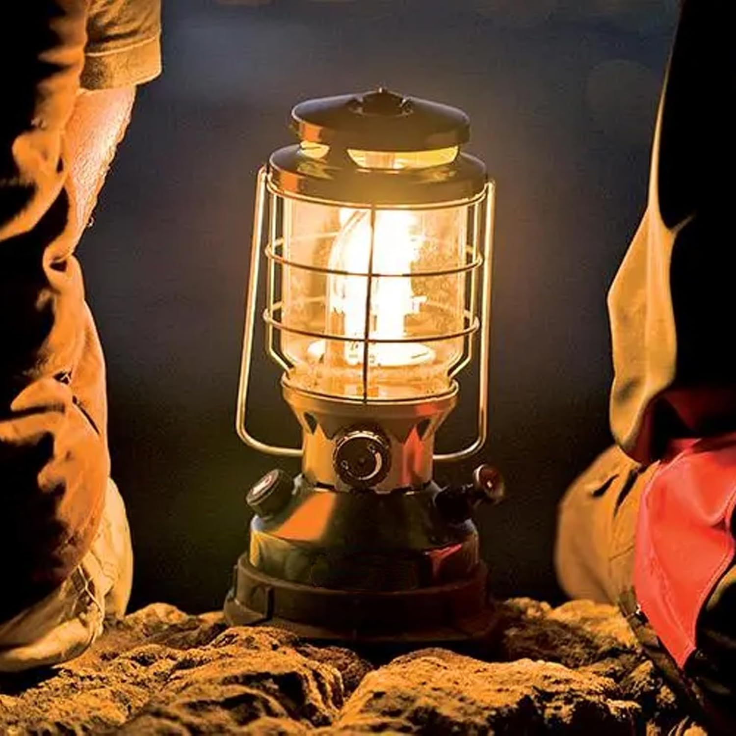 Lantern Mantles for Coleman, 3-Layer Gas Lamp Mantles #95 Clip on with 2 Install Clips image number 1