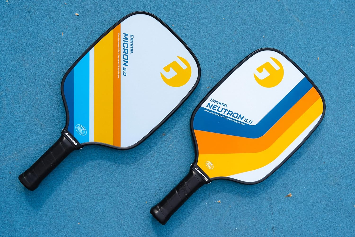 GAMMA Sports 5.0 Pickleball Paddle, Graphite Pickleball Paddle with Polypropylene Core and Honeycomb Grip image number 6