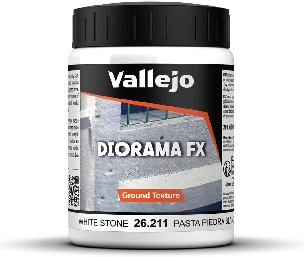 Vallejo Vallejo Diorama Effects White Pumice 200Ml Miniatures image number 2