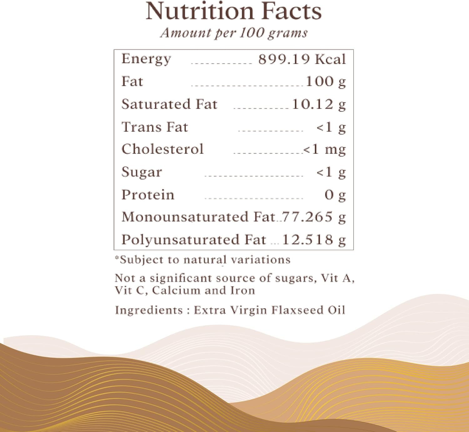 Multano Pro Pure Edible Cold Pressed Flaxseed Oil for Hair Growth & Skin Health | Alsi Ke Beej Ka Tel for Skin Care, Eyelash & Nails Care Oil (100ML) image number 3