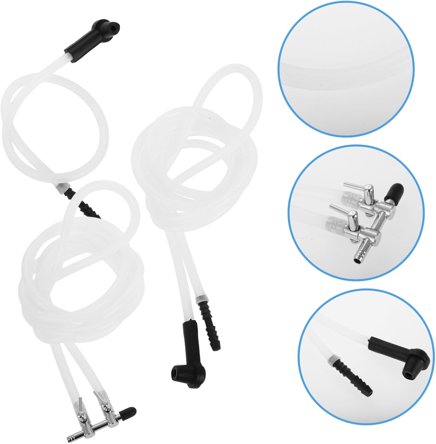 GANAZONO 1Set Automotive Bleeder Tool Versatile Brake Oil Replacement Hose for Car Maintenance Compatible with Various Vehicle Models