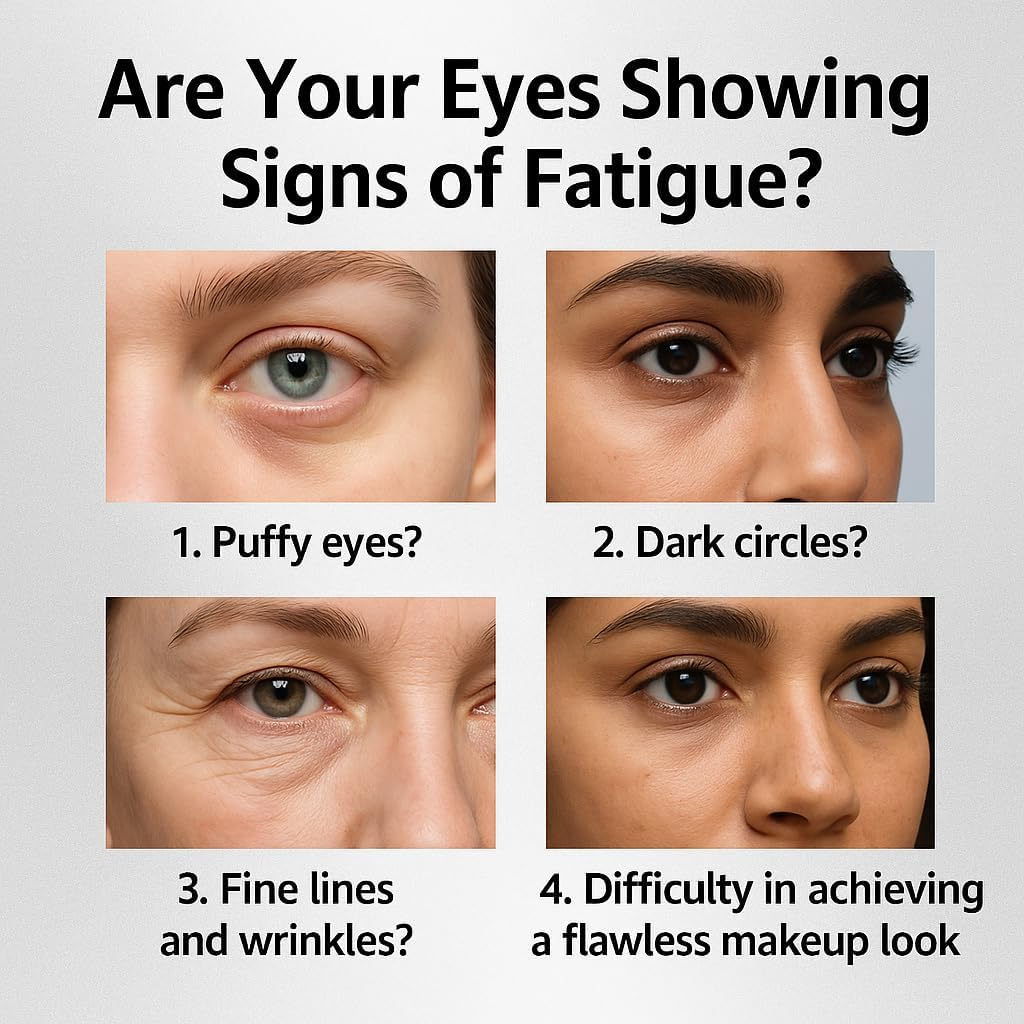 Temporary Eye Tightener Cream - 20Ml Anti-Aging Eye Treatment for Wrinkles & Puffiness - Fast-Acting Formula for Firmer Skin image number 2