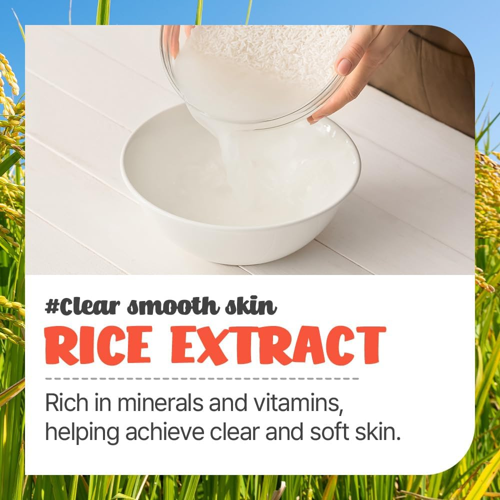 EUNYUL Daily Care Foam Cleaner - Rice/150 Ml Korean Skin Care Cosmetics Foam Cleansing Facial Cleanser for Deep Cleansing image number 3