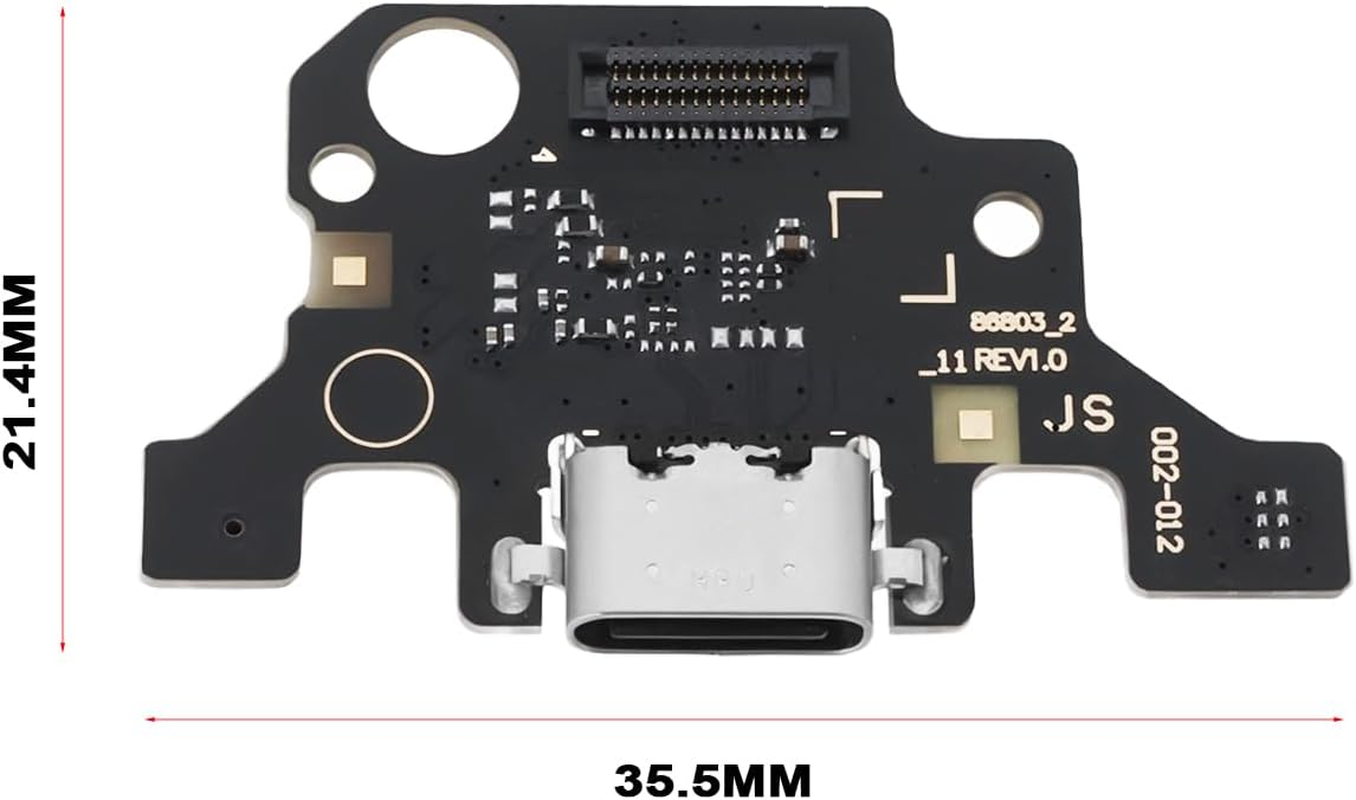 YINETTECH 1PC USB Charger Charging Port Dock Compatible with Samsung Galaxy Tab A9 plus X210/X215/X216/X218 21.4X35.3Mm USB Charging Port Dock Connector Board image number 4