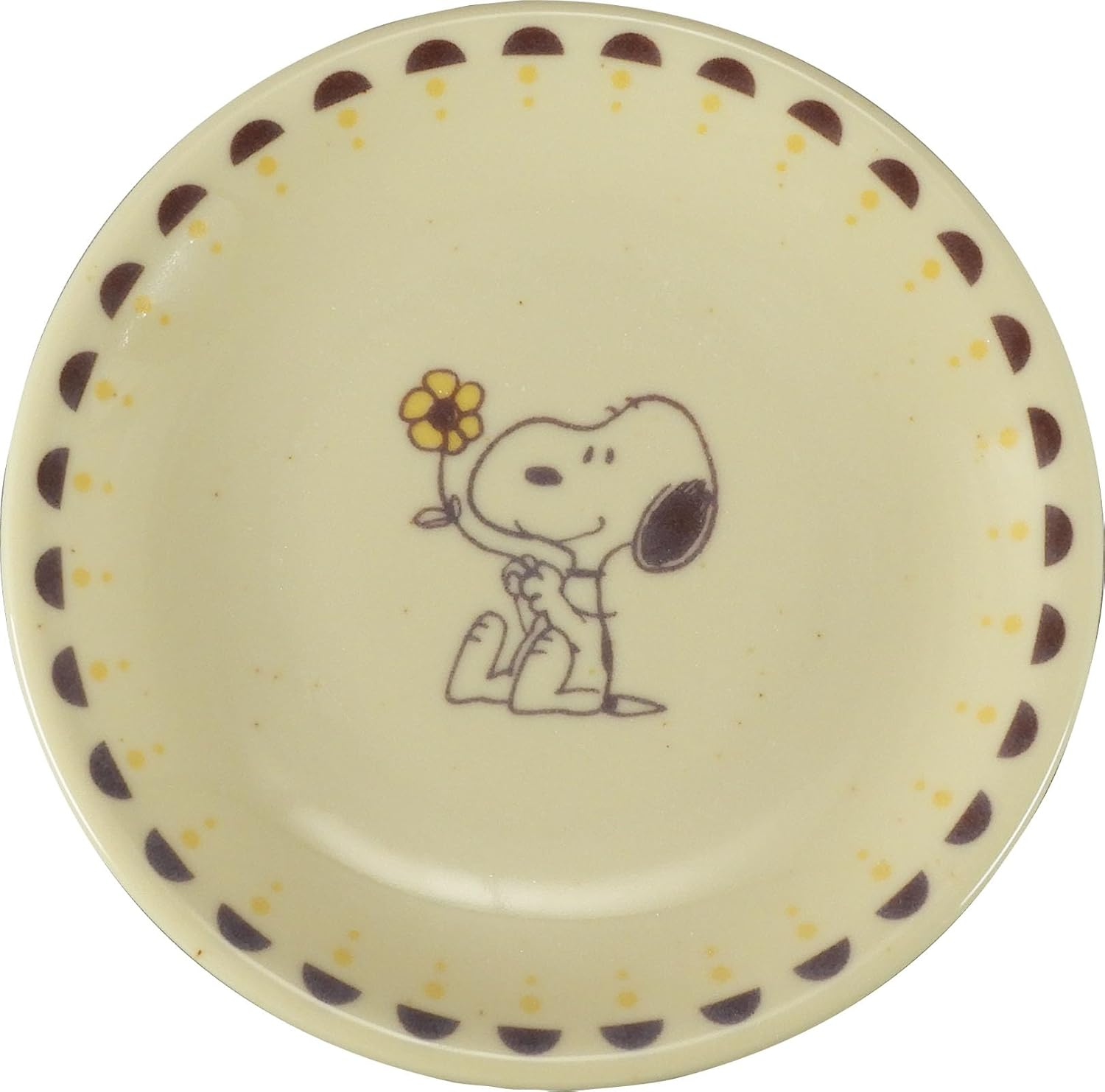 Peanuts SN1500-185H Snoopy Salad Bowl, 13.5 Fl Oz (400 Ml), Deep Plates, 4 Pieces, Fruit Plates, Diameter 5.5 X Depth 1.2 Inches (14 X 3 Cm), Microwave, Dishwasher Safe, Wooden Box, Present, Made In image number 6