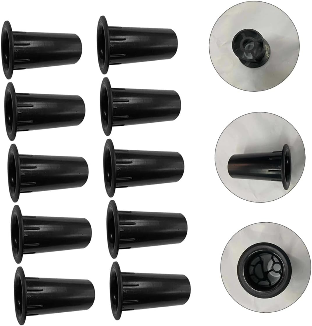 HIAKDOFT 20PCS Speaker Port Tubes Plastic Reflex Replacement Bass Subwoofer Air Outlet Tubes for Speaker System Low Frequency Enhancement and Noise Reduction image number 6