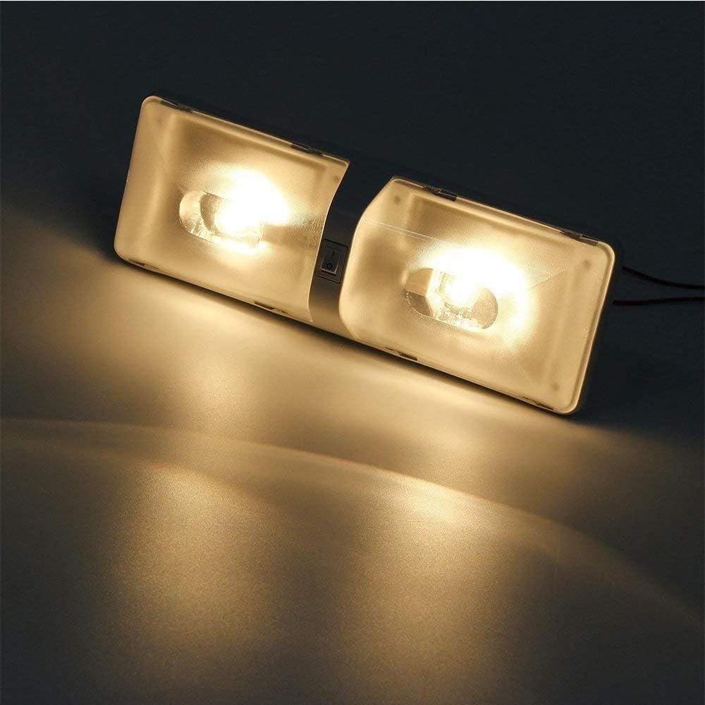 Blyilyb 6-Pack BA15D 1142 1004 Non-Polarity Warm White LED Bulbs Replacement Lamps DC 12V Interior RV Camper Trailer Lighting Boat Yard Light Tail Bulbs image number 6