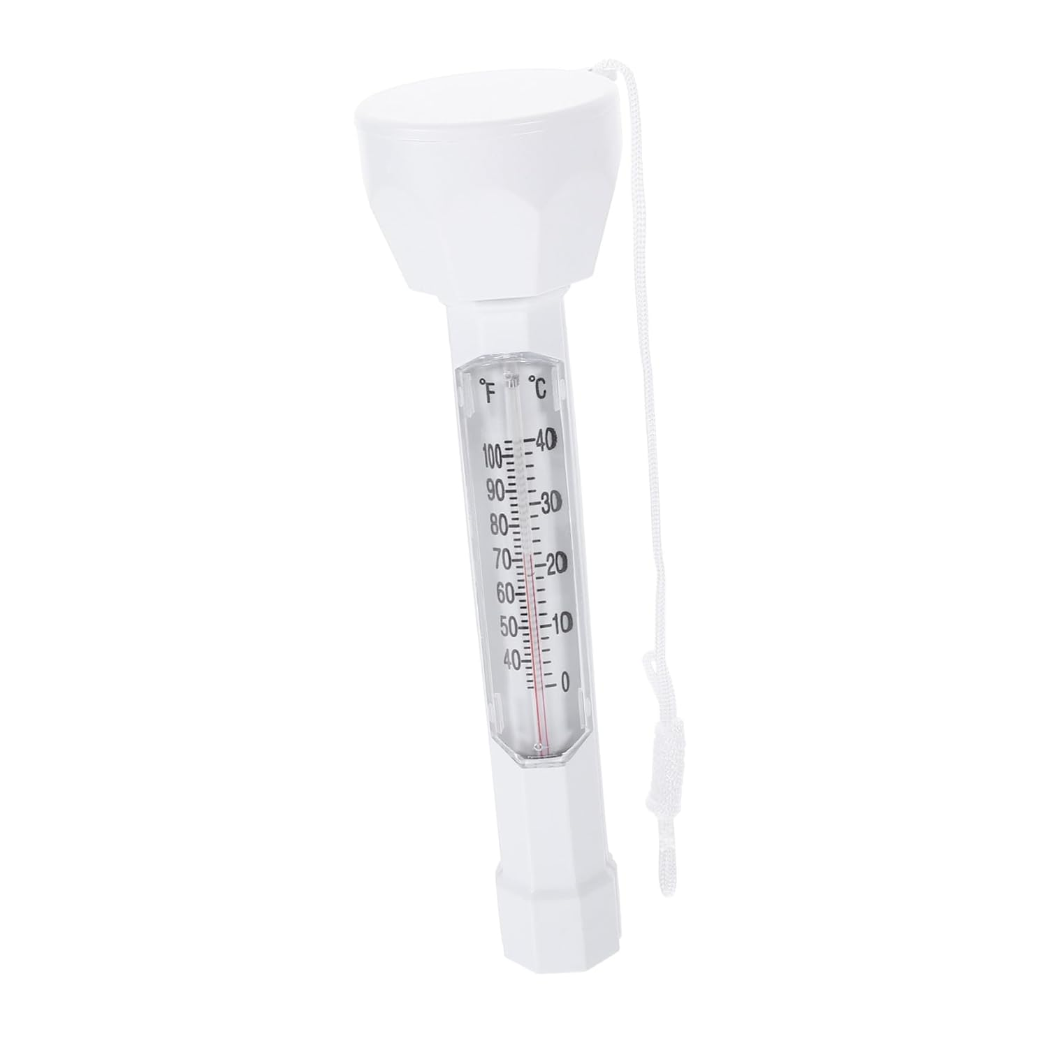 Ibasenice Floating Pool Water Thermometer with Celsius and Fahrenheit Display Accurate Temperature Measuring Gauge for Swimming Pools Spas Hot Tubs Baths and Ponds Convenient Floating Design