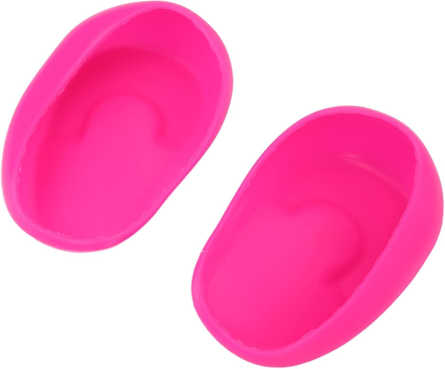 Ear Cover Protector, Ear Covers Shower Cover Protectors for Dye Color Ear Cover Protector for Salon, Home Shower (Pink, One Size) - Five-Piece Hair Dye Set - Black image number 4