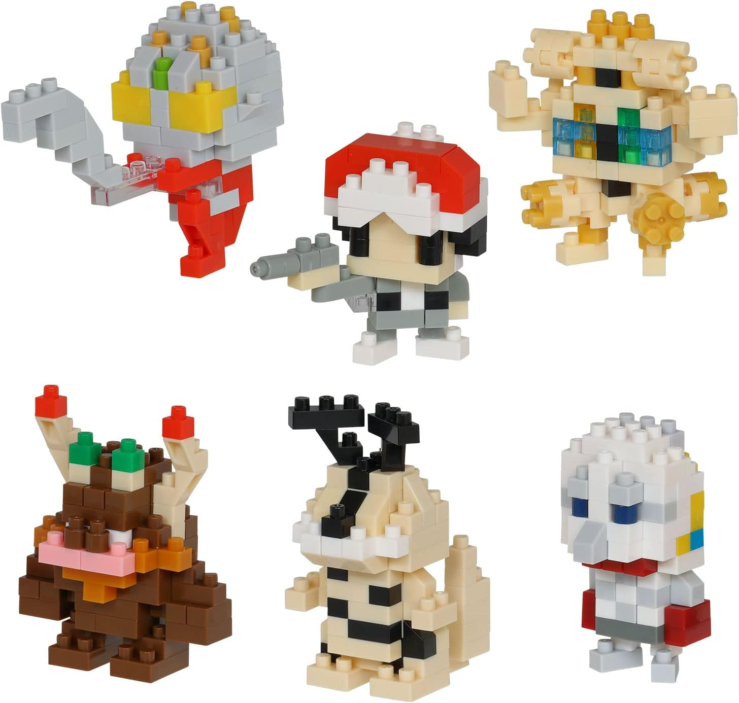 Nanoblock - Ultraman Vol. 3, Nanoblock Mininano Series (Box of 6) image number 2