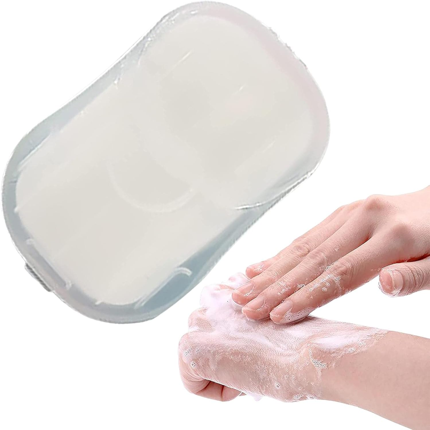Travel Soap Sheets, Travel Soap Sheets - One Time Hand Washing Bath Scented Paper Soap for Outdoor Camping image number 6