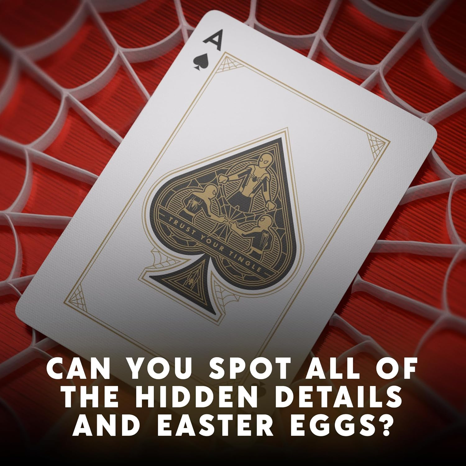 Theory11 Spider-Man Playing Cards, Red/Blue/Yellow image number 2