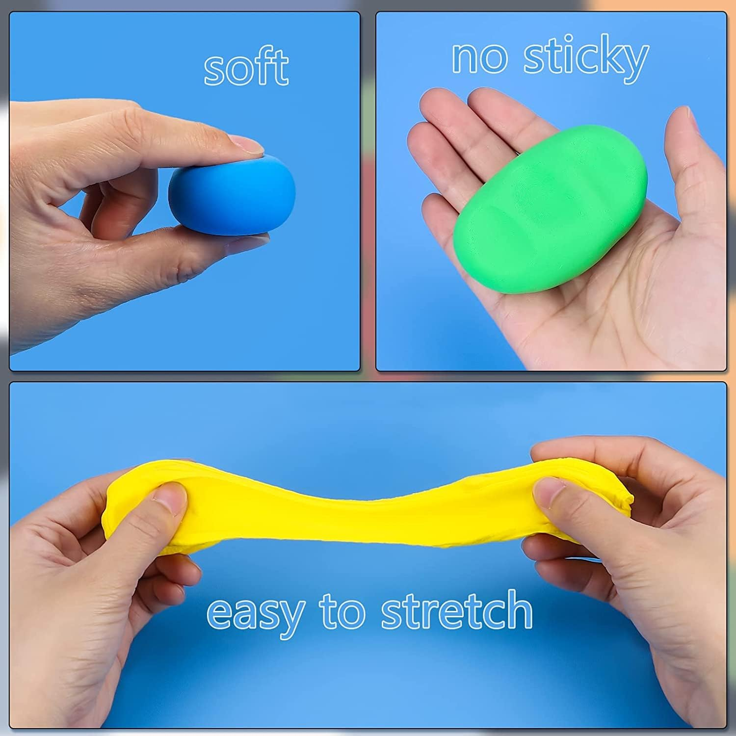 Ciaraq Modeling Clay Kit - 64 Colors Air Dry Ultra Light Clay, Safe & Non-Toxic, Great Kids 4-12 Years&hellip; image number 1