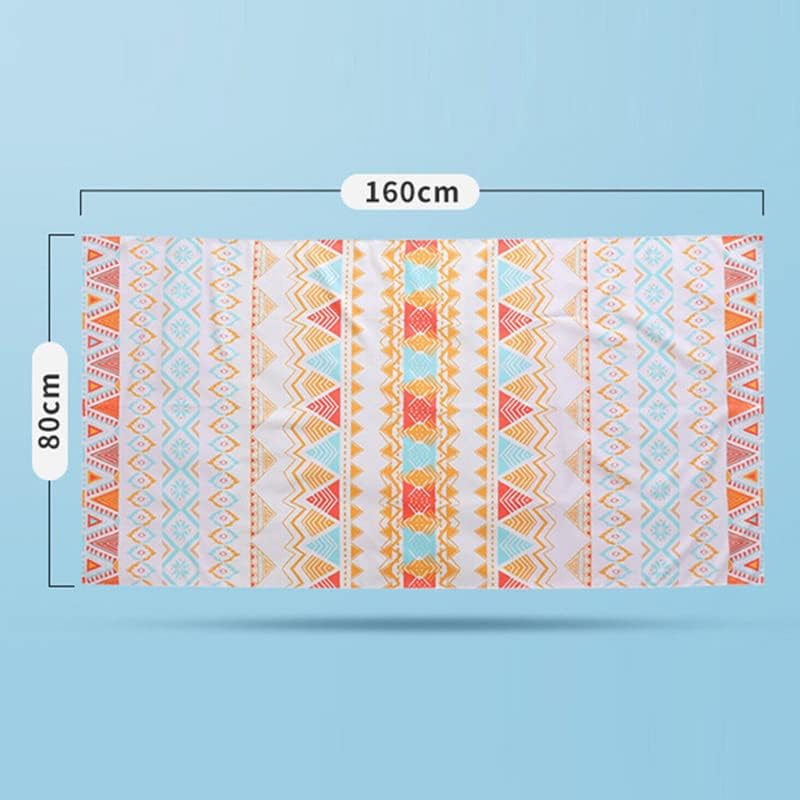 Sand Free XL Beach Towel + Bag Quick Dry Microfibre Compact Light 80X160Cm Swim-Super Absorbent Microfiber Beach Towel image number 5