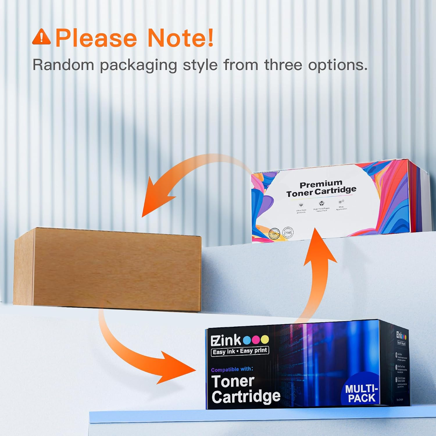 E-Z Ink Compatible 202X Toner Cartridge Replacement for HP 202X 202A CF500X CF500A with Chip to Use with HP Color Pro MFP M281Fdw M281Cdw M281Fdn M254Dw M254 M281 (Black Cyan Yellow Magenta, 4-Pack) - R820-2Dr image number 2