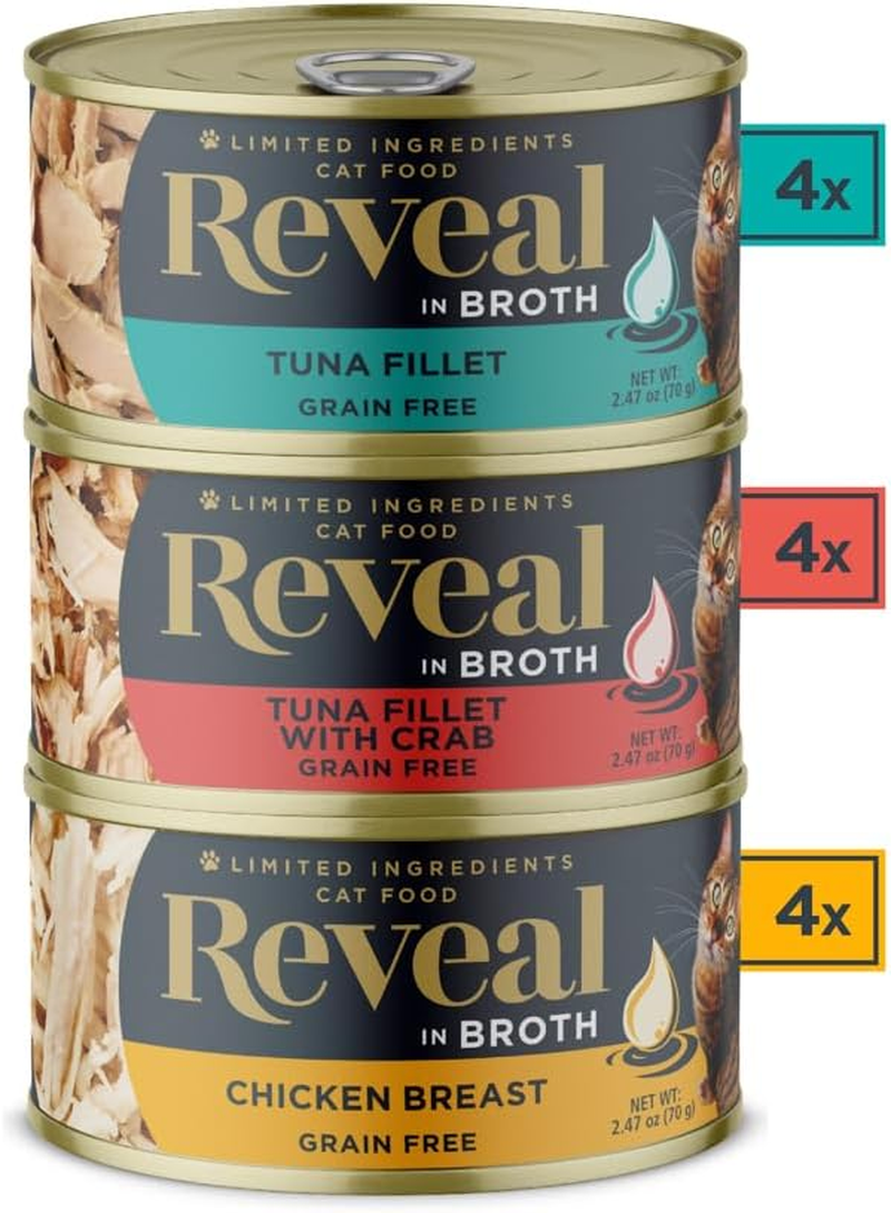 Reveal Variety in Broth 12X70G Tin
