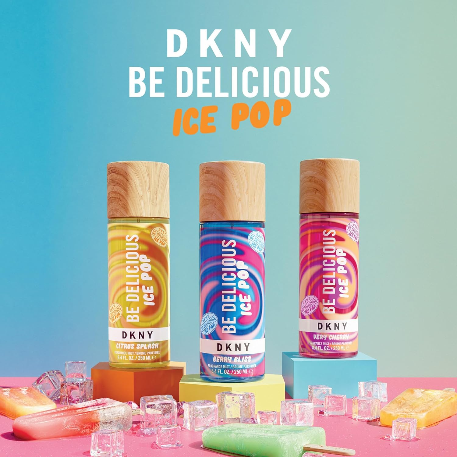 DKNY Be Delicious Ice Pop - Berry Bliss by Donna Karan for Women - 8.4 Oz Fragrance Mist image number 2