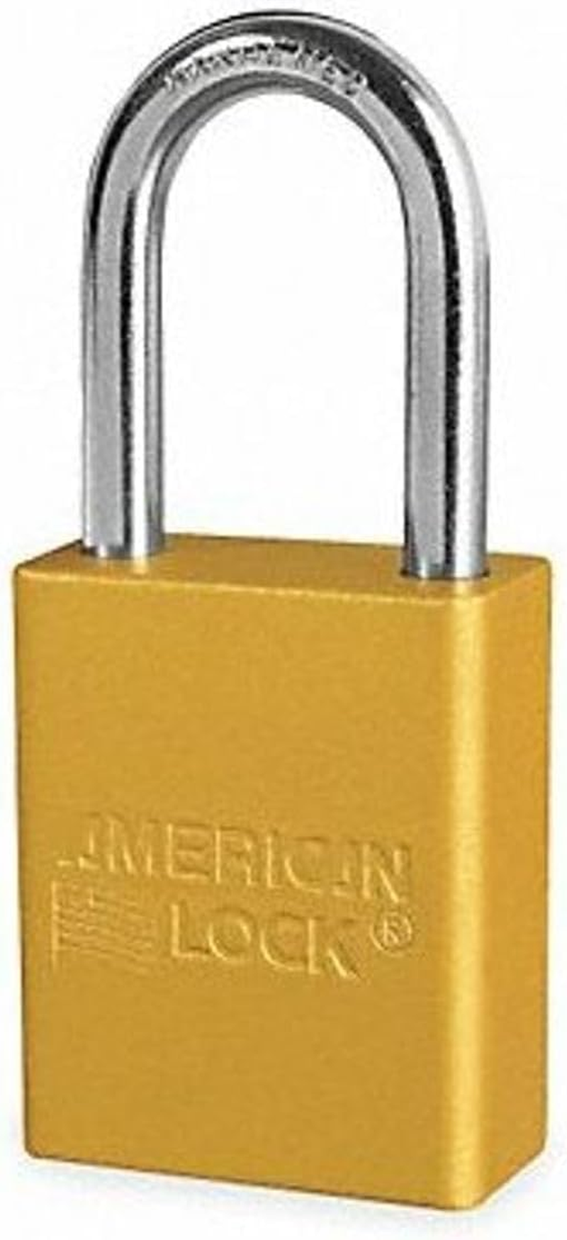 Masterlock A1106Mkylw - S-P Anodized Aluminium Padlock