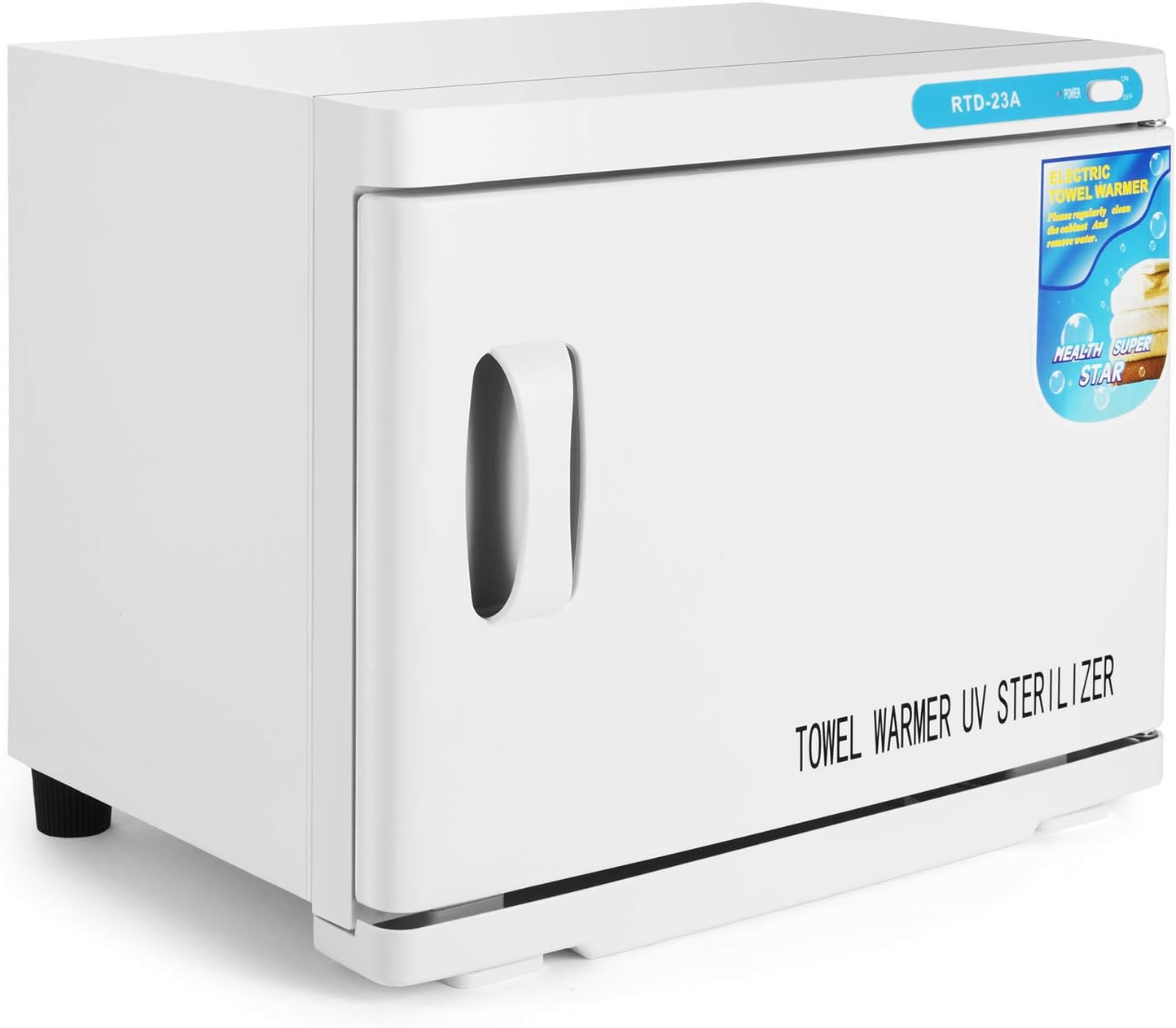 Hot Towel Warmer UV Sterilization Box, 23L Capacity, Two Stainless Steel Racks, for Facials Barber Esthetician, Spa Beauty image number 2