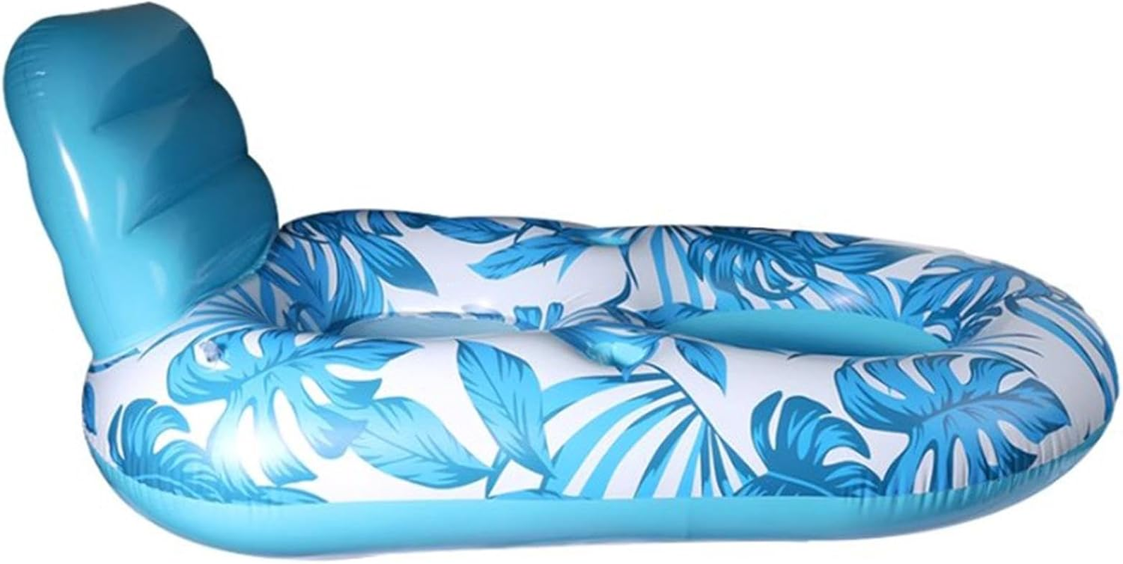 Inflatable Pool Swimming Bed, Inflatable Pool Air Mattress - Sea Float and Pool Toy | Inflatable Raft for Summer, Outdoor Water Raft, Pool Lounger Float, Portable Lounge Raft with Get