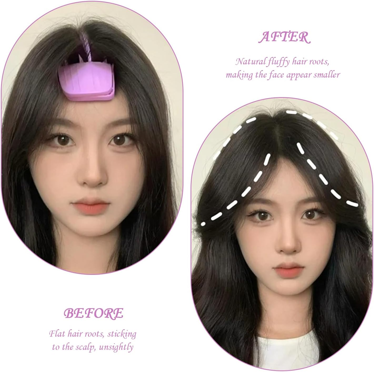 4 Pieces Creative Hair Clips Hair Clips for Fluffy Hair, Hair Styling Tools, Plastic Hair Styling Tools, Hair Styling Accessories image number 5