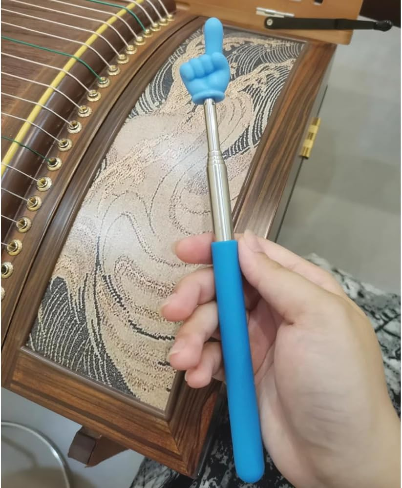 Pointing Stick Finger Shape Funny Extendable Telescopic Teacher Pointer image number 4