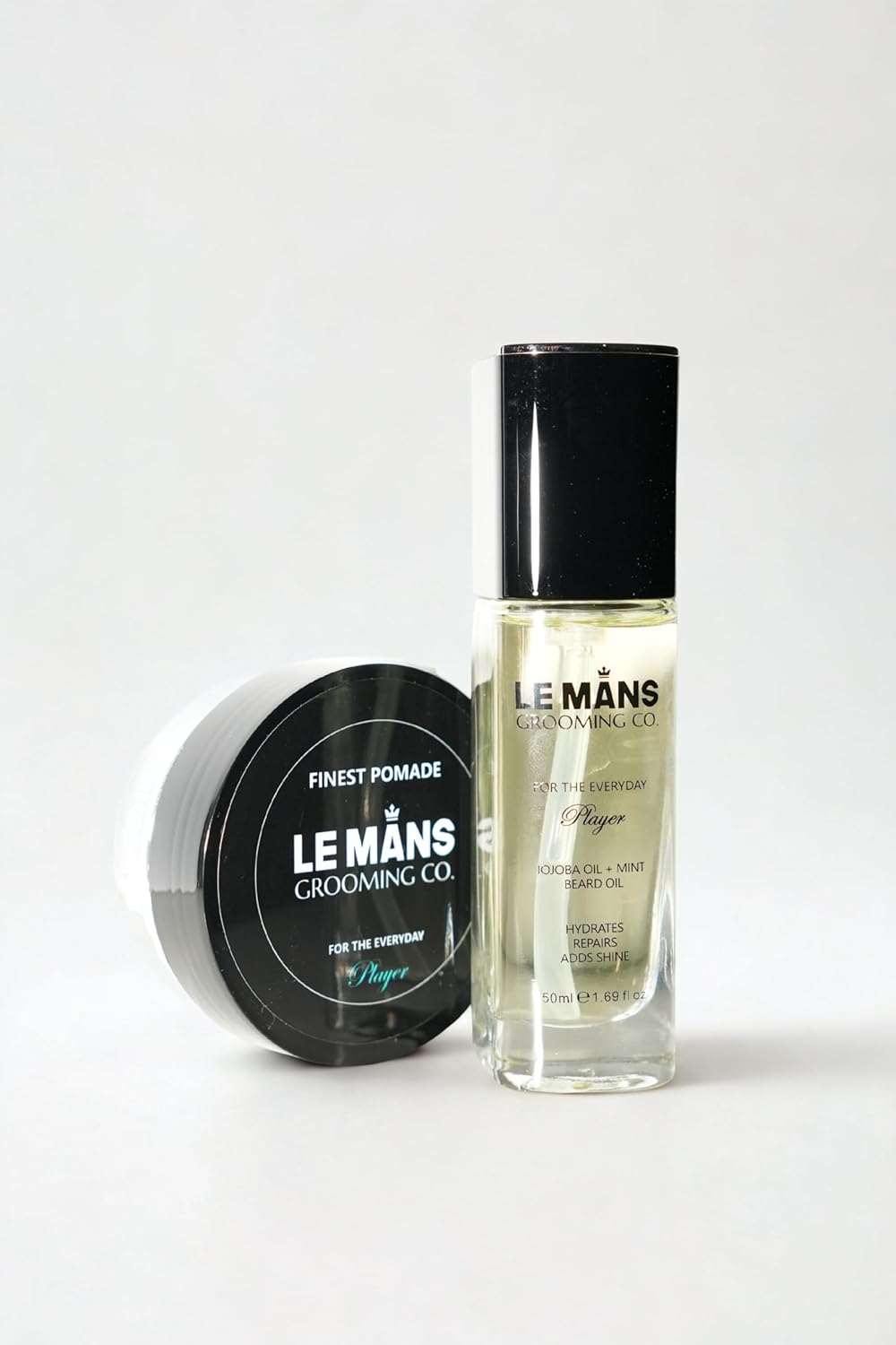 Le Mans Grooming Beard Oil for Men, Jojoba Oil & Mint, Growth, Hydration & Shine, Softens, Tames & Promotes Growth, Conditioner & Softener for All Beard Types, 50Ml image number 4