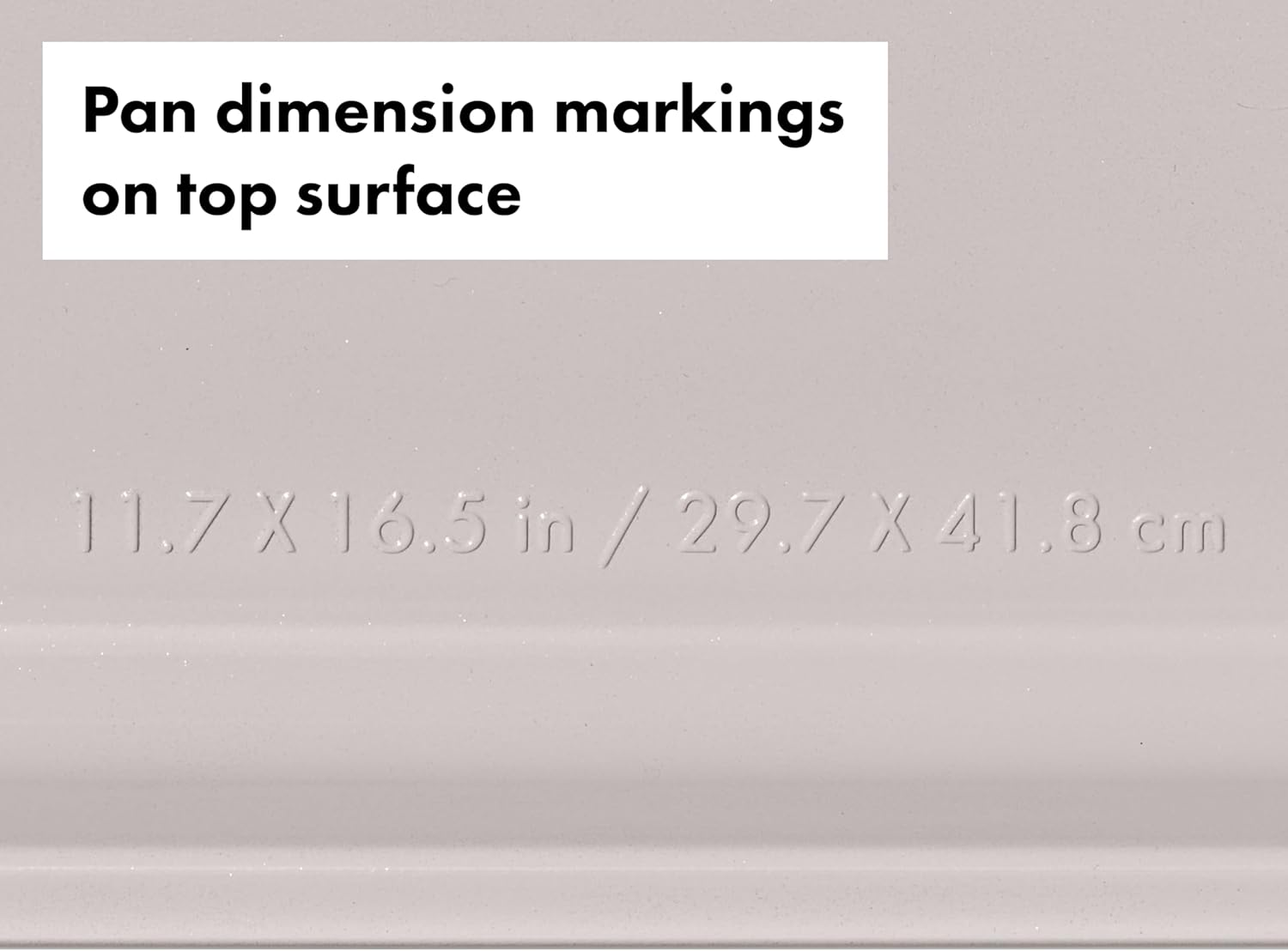 OXO Good Grips Non-Stick Pro Ceramic Coated Metal Bakeware 3-Piece Sheet Pan Set &ndash; Storm Blue - Storm Blue image number 4
