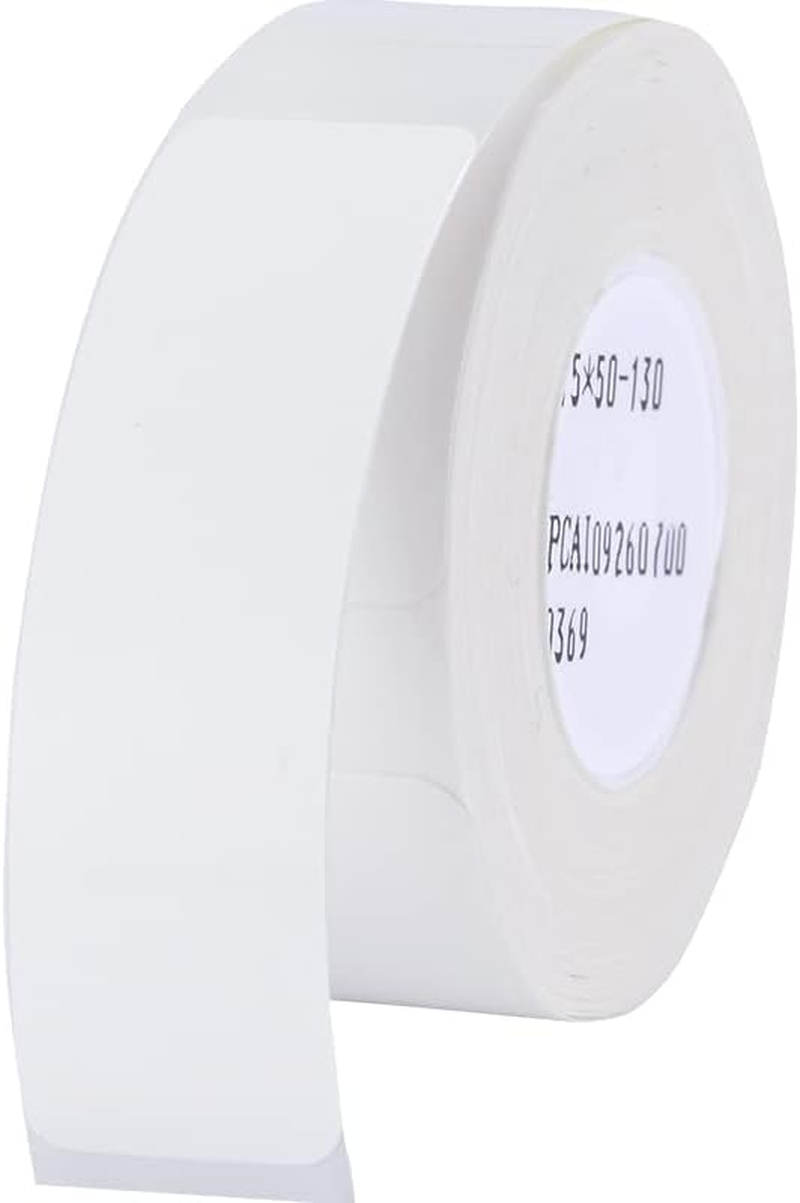NIIMBOT Thermal Label Sticker for D11/D110, White, 15 X 50 Mm (130-Pieces)