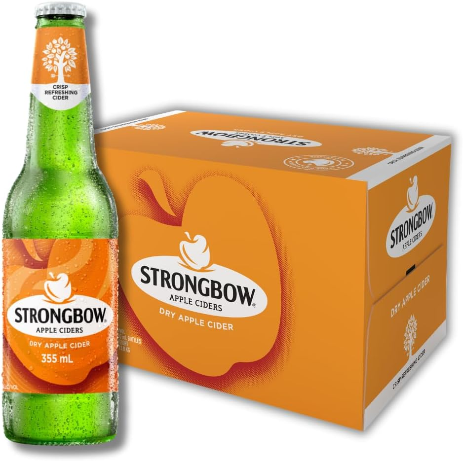 Strongbow Dry Apple Cider Bottle 355 Ml 4 X 6 Pack image number 1