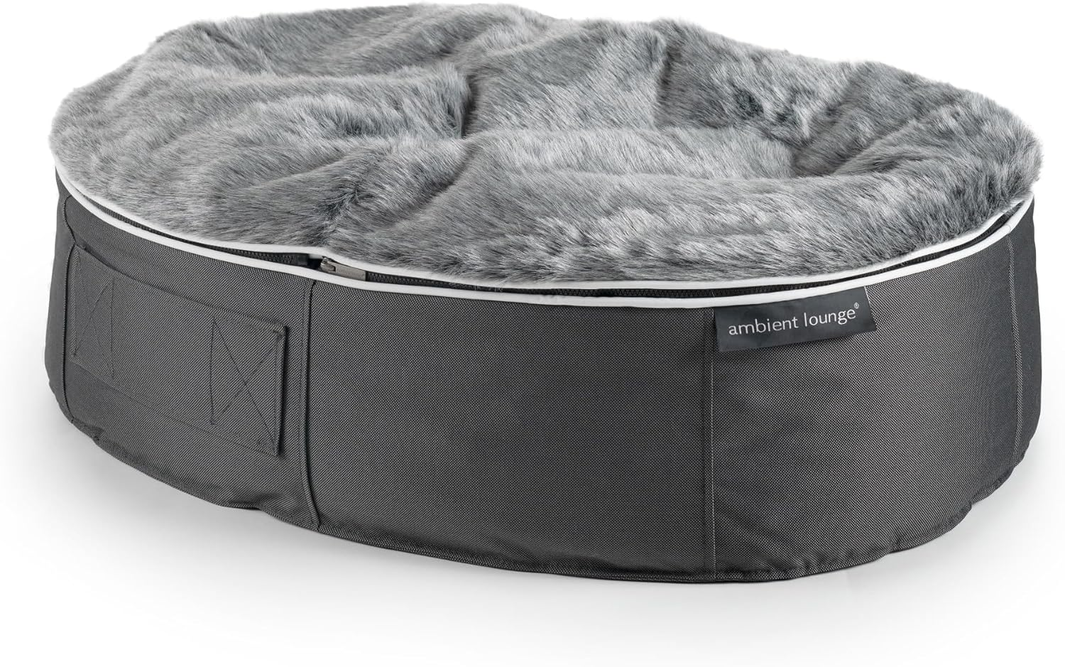 [Ambient Lounge Japan] Amazon Limited Pet Lounge, Wolf Gray, Washable, Dog, Cat, Bed, Luxury, S Size (Genuine Japanese Product, Made in Japan) Basic image number 2
