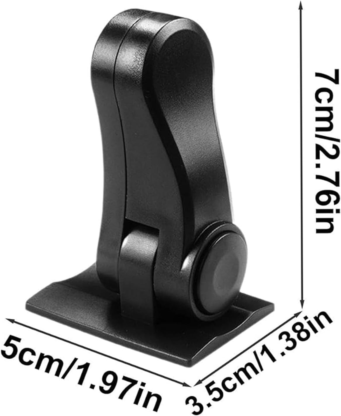 4Pack Child Proof Door Lever Locks,Heavy Duty Door Handle Locks for Baby Safety and Deter Pet Opening the Door, No Drilling Baby Proofing Door Locks（Black image number 6