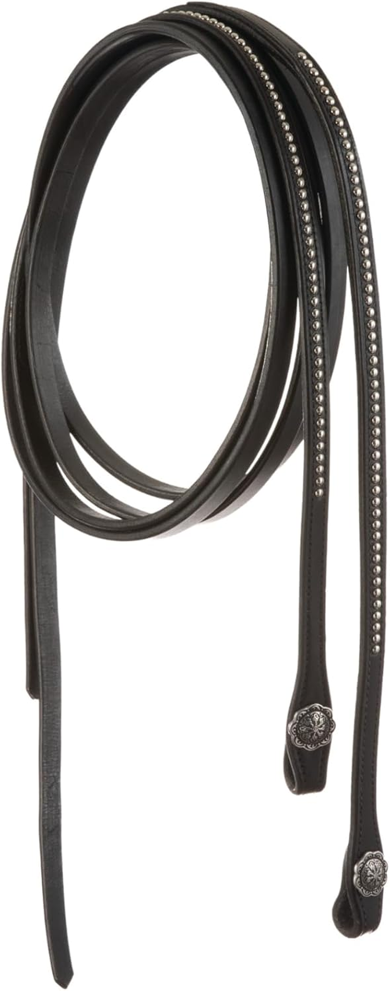 Weaver Leather Back in Split Reins, Black, Small