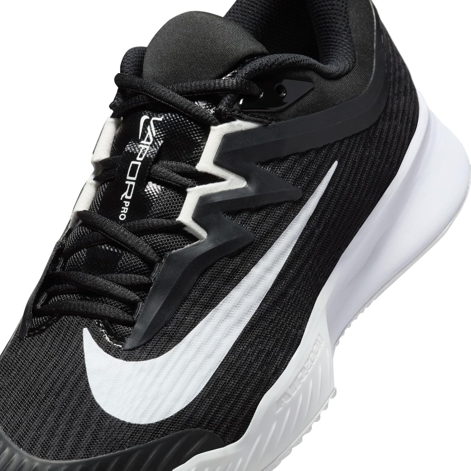 Nike Men'S Vapor Pro 3 Mens Clay Co Sneaker, Black/White, 8 US image number 3