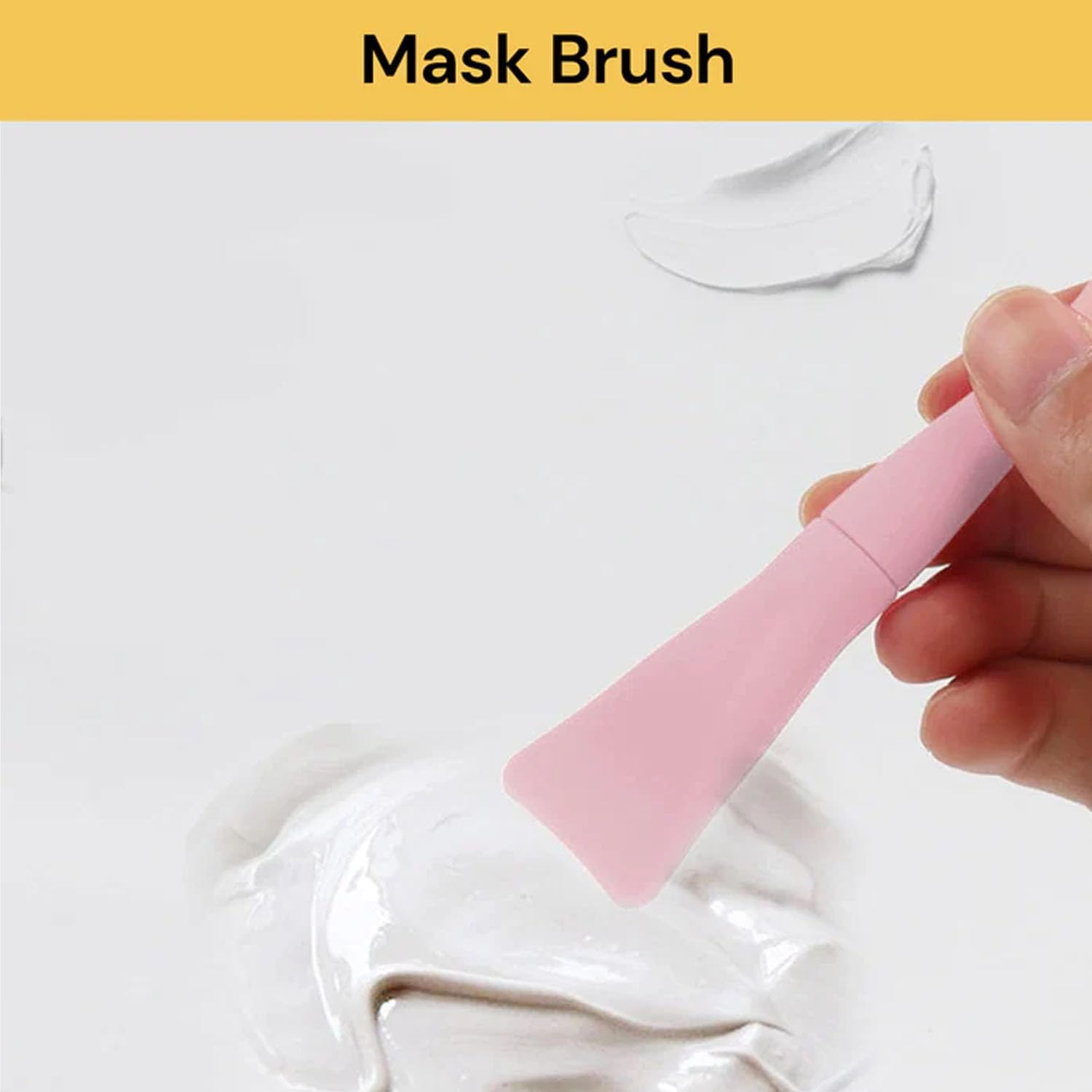 EZONEDEAL Silicone Eyeliner Tool,Reusable Silicone Eyeliner Tool - Eyeshadow Applicators Plate Cat Shape Eye Liner Shadow Guide Template Quick Makeup Tool-Pink image number 1