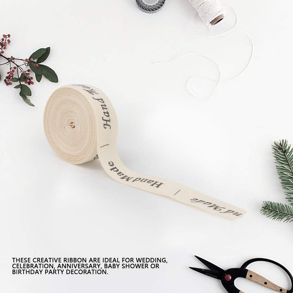 Joyzan Sewing Twill, Tape Cotton Fabric Ribbon Herringbone Webbing Belting Roll Soft Bias Twills Apron Bunting Tapes Reinforce for Seams Clothing DIY Crafts Home Bags Accessories Binding Wrapping - Type 2 image number 6