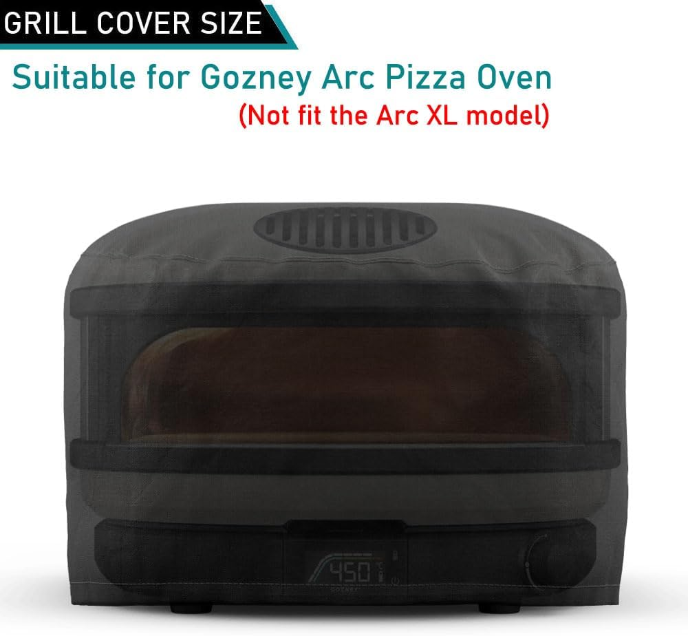 ZJYWSCH Pizza Oven Cover for Gozney Arc Outdoor Pizza Oven Waterproof Gozney Arc Gas Pizza Oven Cover 600D Heavy Duty Weather Resistant image number 4