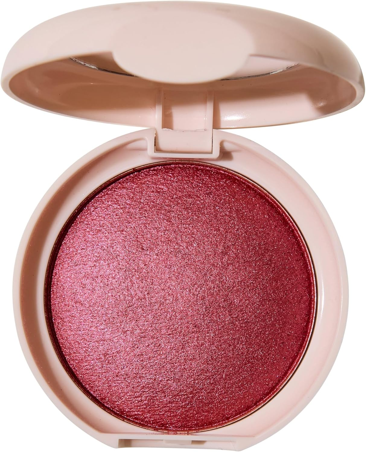DB Cosmetics Pinched Cheeks Shimmer Blush - Smooth Buildable Makeup with Skin-Nourishing Vitamins - Long-Lasting Luminous Finish - Lightweight Silky Texture for All Skin Types. Honest Shade