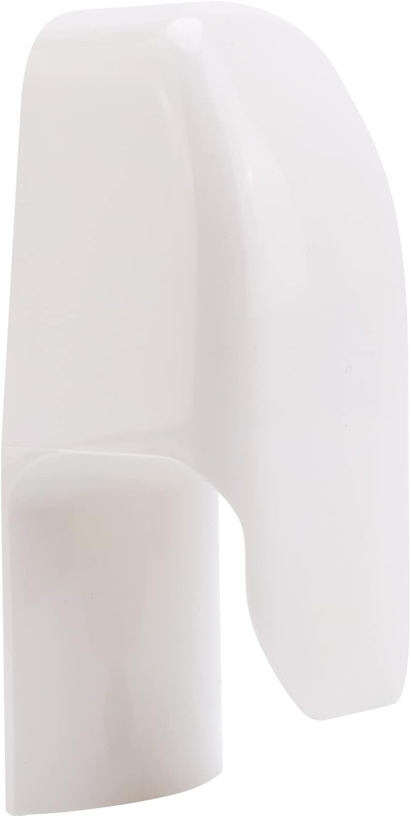 Splash Guard Toilet Seat Design for Directs Urine Home Care Disability Elevated Fits Most Seats - Measures 14.0 X 6.0 4.0 Inches White (MSGD1464) image number 6