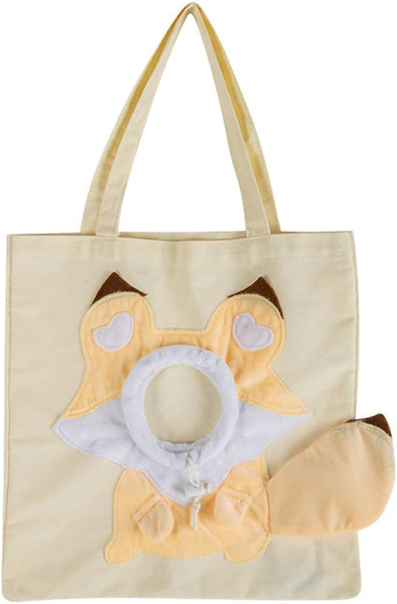 AIMALL Animal Shoulder Outcrop Cat Bag - Portable Canvas Pet Carrier for Small Dogs & Cats, Breathable & Lightweight with Large Opening