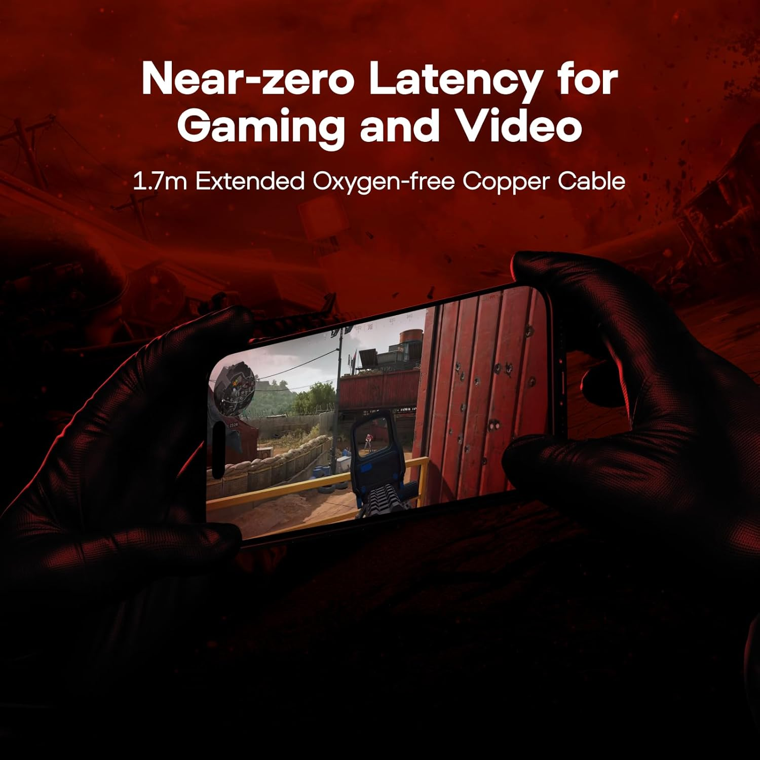 Linsoul SIMGOT EG280 in Ear Monitor, 1DD+1 Planar Hifi IEM, Wired Gaming Earphone with Microphone, 1.7M Long Detachable 2Pin OFC Cable, with USB-C Adapter, for FPS Games and Audiophile Musician image number 3