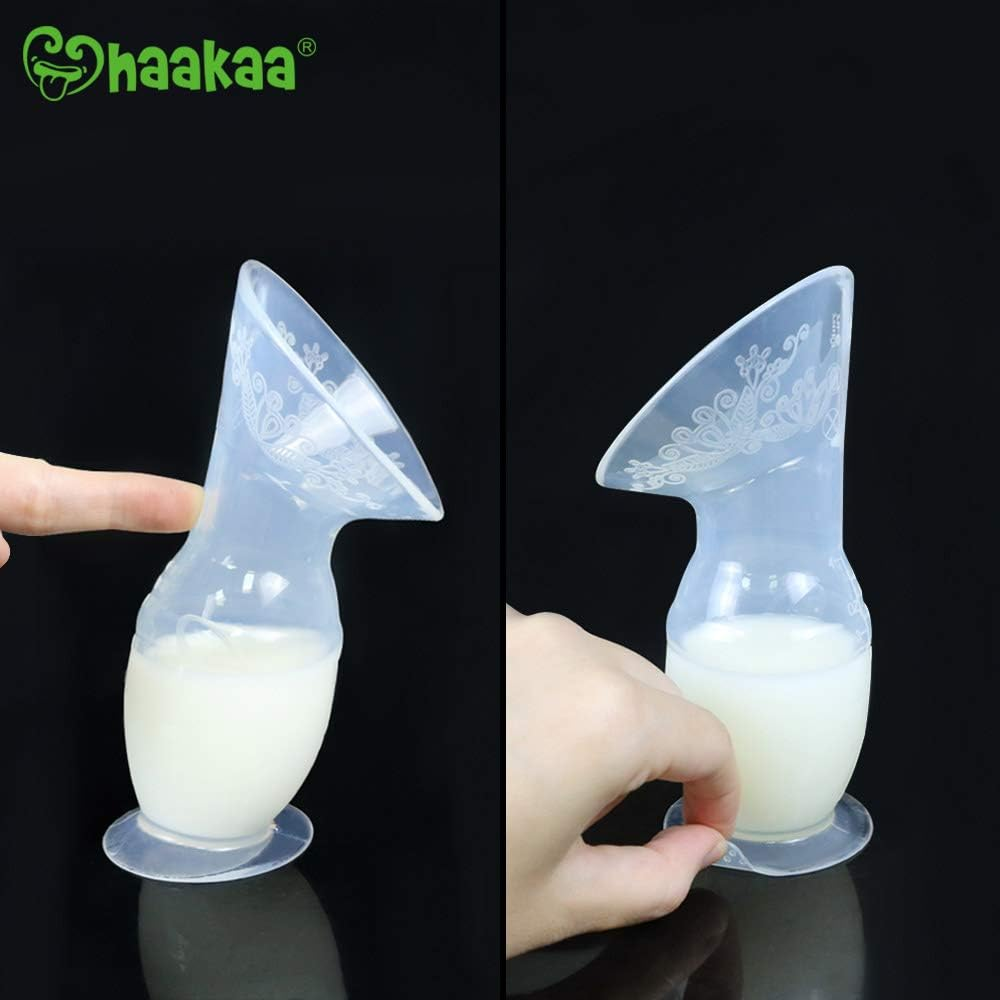 Haakaa Manual Breast Pump with Suction Base Breastmilk Collector Breastfeeding Pump image number 6